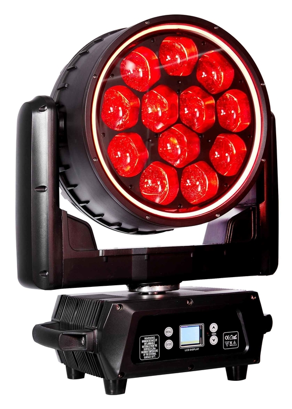 RGBW 4in1 đèn LED di chuyển đầu sân khấu ánh sáng cho địa điểm hòa nhạc