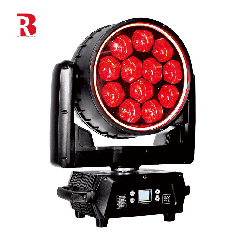LED Strobe di chuyển đầu 12pcs 40W RGBW LED Beeye stage Light với ánh sáng cao