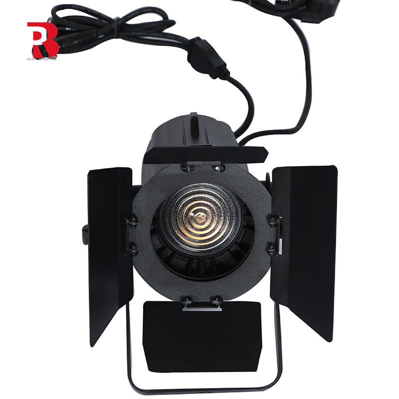 60W đèn LED Mini Fresnel Spotlight 60w Single WW / CW Zoom Stage Studio Light