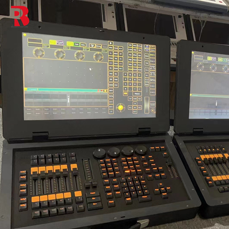 DJ DMX Stage Light Controller Command Wing với màn hình tích hợp giao diện vật lý
