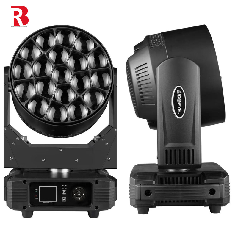 19*15w Beeye Moving Head Outdoor Stage Light cho phim thể thao sự kiện doanh nghiệp đám cưới