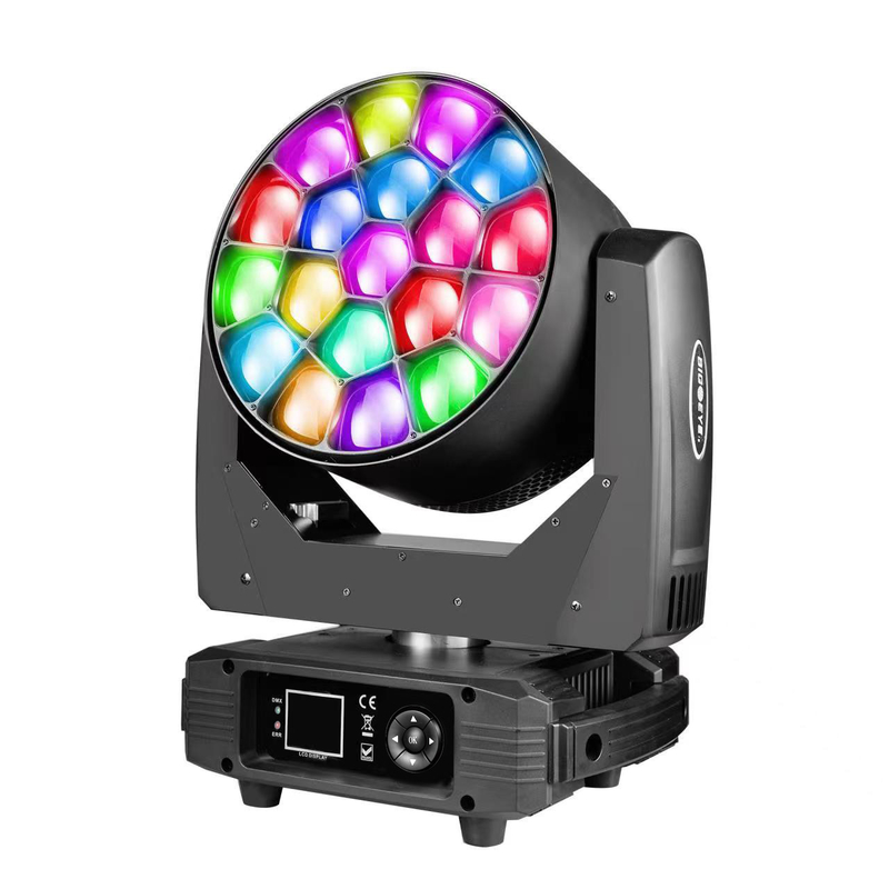 Đèn sân khấu chuyển động 19 * 15W cho Professional Show Beeye Lighting
