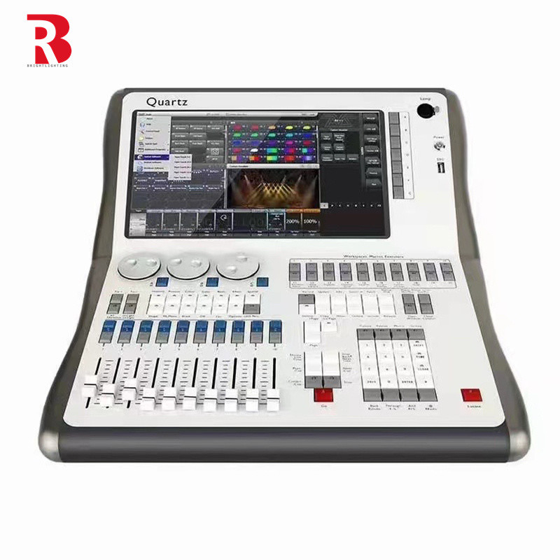 Chất lượng cao nhất DMX512 màn hình điều khiển ánh sáng QUARTZ với năm hệ thống cho chương trình