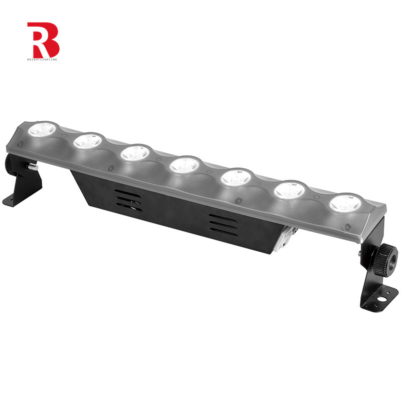 7 × 3W Trắng + 42 PC 0.5W RGB 3IN1 LED Stage City Wash Light cho đám cưới khiêu vũ