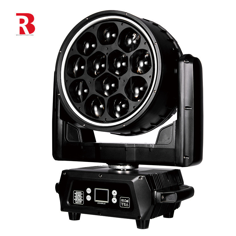 Indoor LED DMX Moving Head Beeye Stage 12pcs 40W RGBW DJ Zoom Wash Light