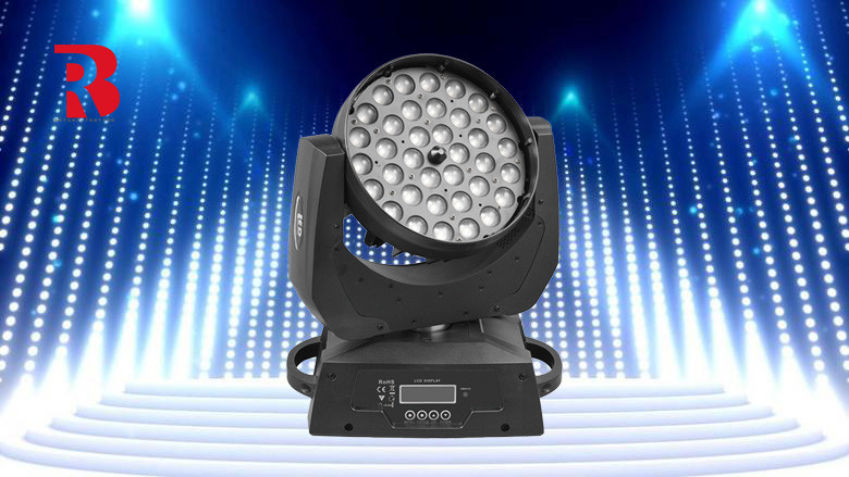 380W đèn LED Zoom Beam Light 14CH màn hình LCD LED Di chuyển Head Stage Light For Show