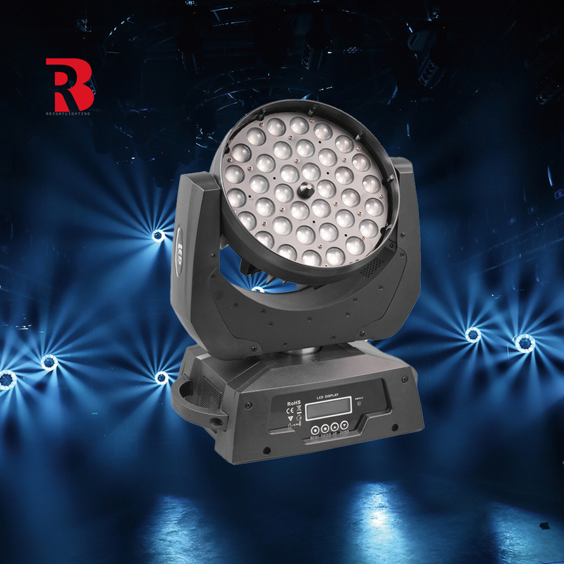 380W đèn LED Zoom Beam Light 14CH màn hình LCD LED Di chuyển Head Stage Light For Show