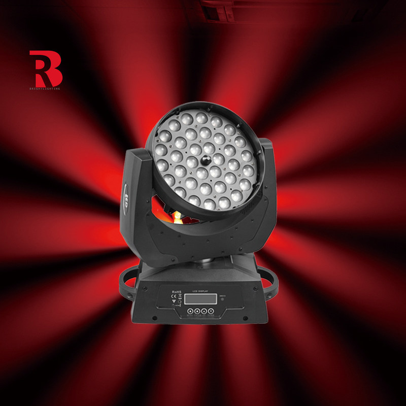 36PCS * 10W Độ sáng cao Zoom Beeeye đèn sân khấu LED cho chương trình tiệc