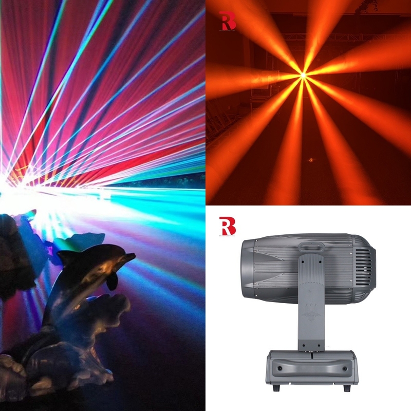 Hệ thống làm mát 240v Đèn sân khấu laser chuyển động cho hiệu suất năng lượng cao không ngừng