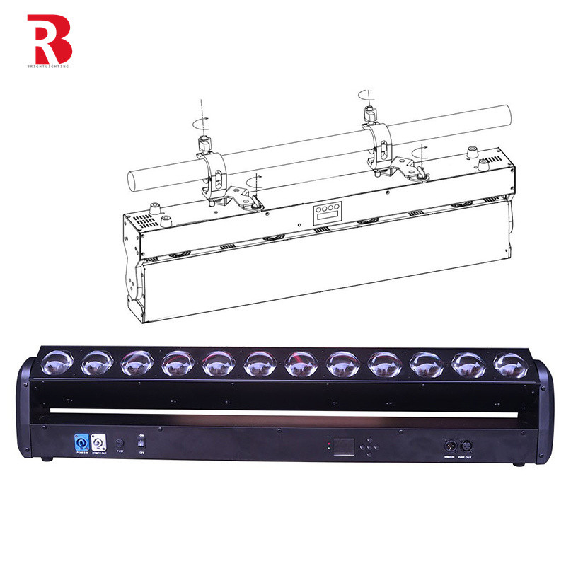12 * 30W LED Pixel Beam Bar Độ sáng cao LED Di chuyển đầu cho chương trình nghề nghiệp