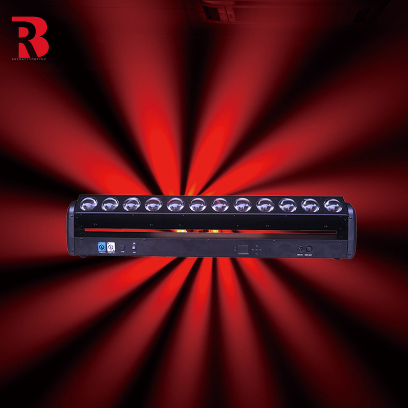 240V 12 * 30W DMX512 đèn LED Pixel Bar Light LED Di chuyển Head Stage Light Cho Disco