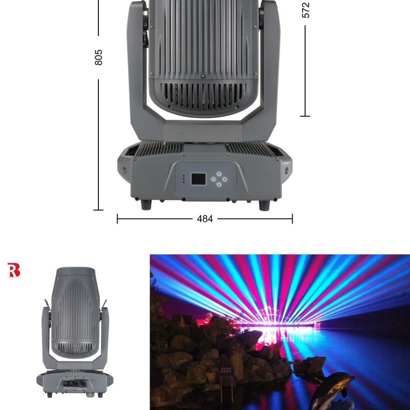 Đèn đầu di chuyển bán nóng Giá hợp lý DJ Stage Disco Lighting 260W LED Spot DMX Beam