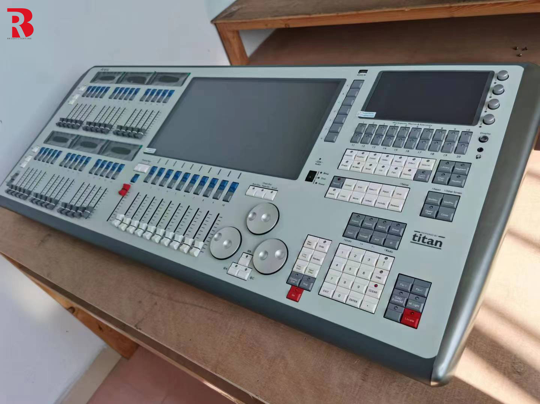 Phần mềm mô phỏng sân khấu trực quan Bộ điều khiển ánh sáng Bộ điều khiển DMX cho sự kiện