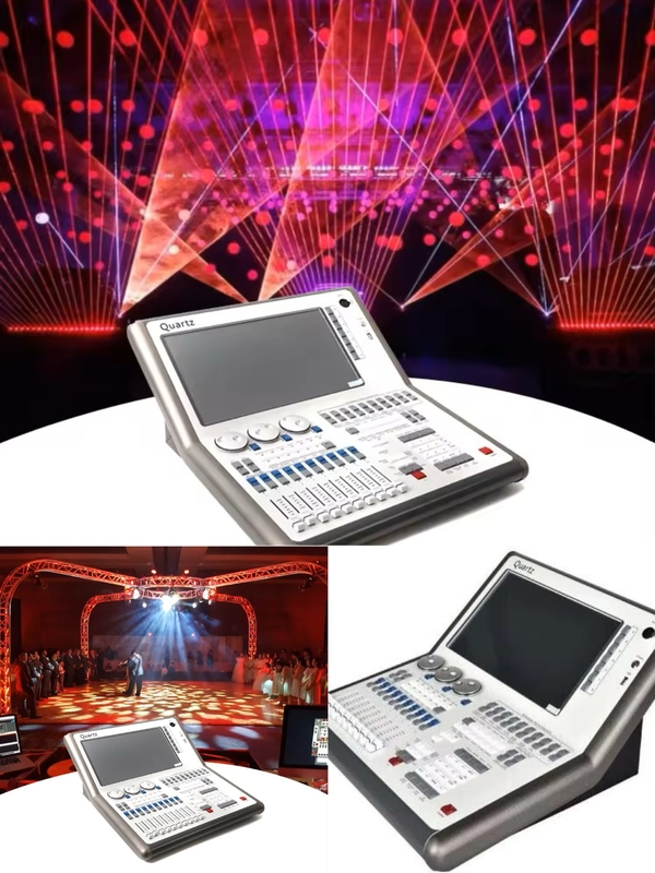 DMX512 Diễn đàn DJ Disco Led Lighting Quartz Lighting Console With Flight Case