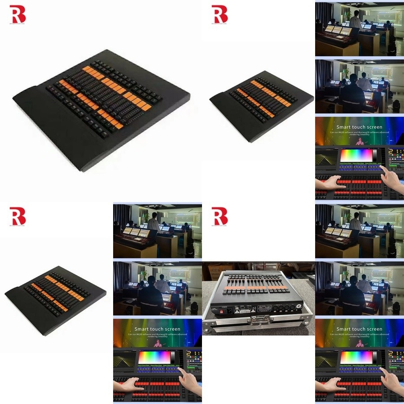 Đèn đầu di chuyển Dmx Controller System Console Of RGB RGBW Fixtures Stage