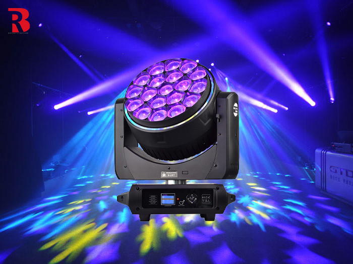 LED Bee Eye 4in1 Di chuyển ánh sáng sân khấu với RGBW Color Mixing