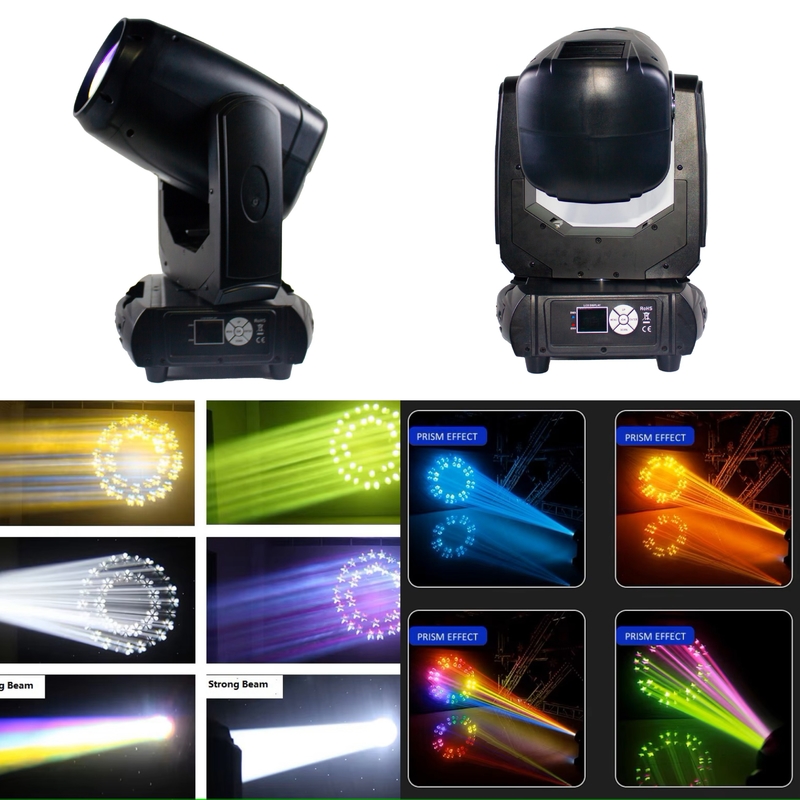 Professional 260W Stage Beam Moving Head DJ Light DMX512 Cho Câu lạc bộ Đám cưới