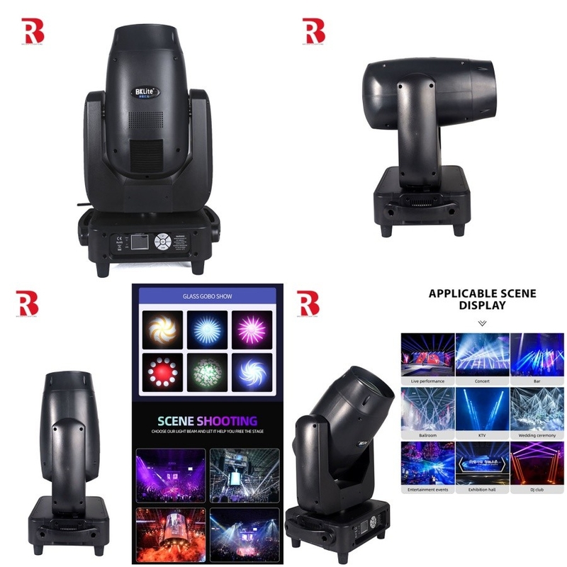 380W Beam Moving Head Light 48+12 Prism Beam Light Spot Light Đèn sân khấu DJ