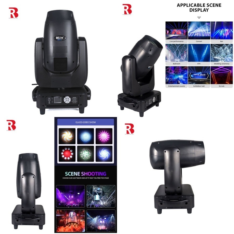 380W Beam Moving Head Light 48+12 Prism Beam Light Spot Light Đèn sân khấu DJ