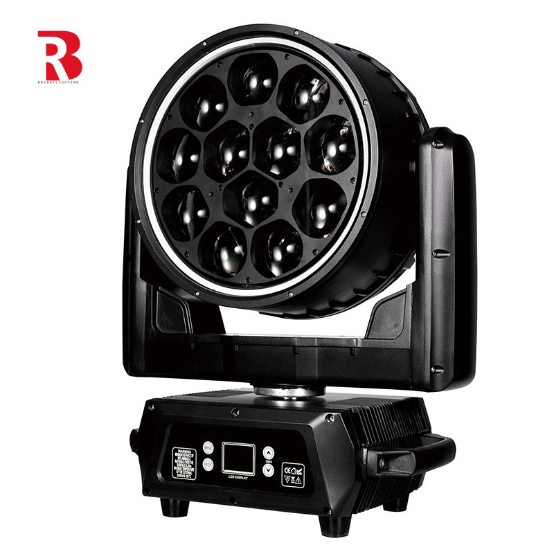 4-in-1 LED Beeye Di chuyển Đầu Đèn CTO Miễn biến Miễn biến Động thái Đèn