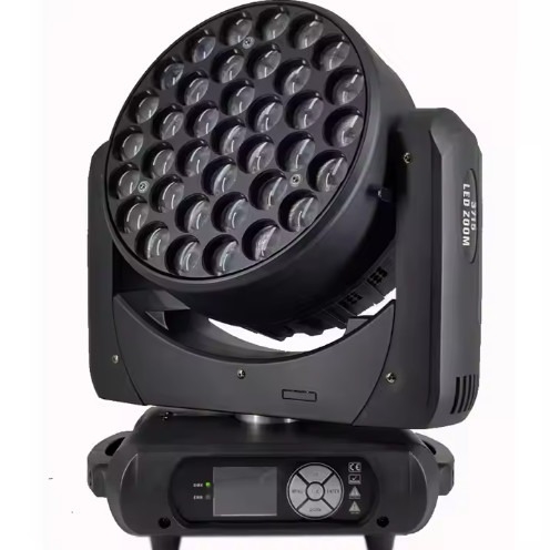 48CH Độ sáng cao đèn LED chuyển đầu đèn 37 * 15W LED RGBW cho thanh