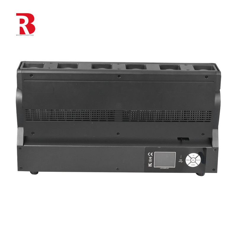 4 trong 1 Zoom Rửa Di chuyển Pixel Beam Đèn LED Bar DJ Disco Đèn sân khấu LED 6x40W RGBW
