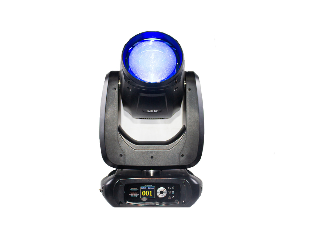 Beam LED 200WDMX Hiệu ứng cầu vồng tại chỗ RGBW Đèn sân khấu sự kiện LED Đèn pha di chuyển