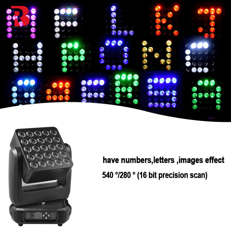 Performance Club Disco Professional Stage RGB Đèn đầu di chuyển