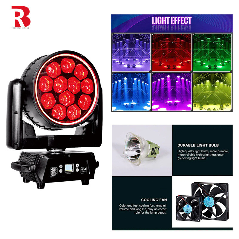 LED chuyển đầu 12pcs 40W RGBW LED Beeye stage Light với hiệu ứng làm mờ phong phú