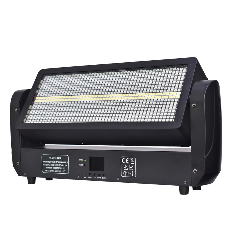 RGB 8+8 RGB Di chuyển đầu Led Strobe Light Trung Quốc Nhà máy cho dj