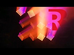 RGBW 4-In-1 Matrix Di chuyển đèn pha với nhiều hiệu ứng nhuộm Stroboscopic khác nhau