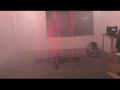 chất lượng cao 4 * 3W RGB tia laser di chuyển đầu đèn Trung Quốc nhà sản xuất cho câu lạc bộ DJ