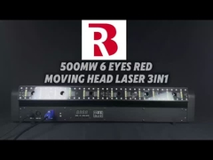 Beam di chuyển đầu đèn 3 trong 1 đèn laser Bead màu sắc trình chiếu