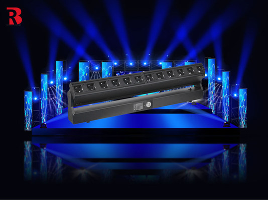 500W 12*40W DMX512 14/20/57CH đèn LED chuyển đầu cho sân khấu chuyên nghiệp