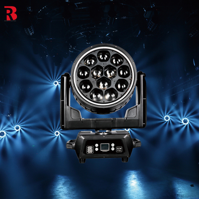 12PCS * 40W RGBW 4in1 Độ sáng cao Gobo Auto LED Đèn sân khấu chuyển động