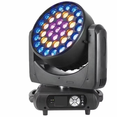 48CH Độ sáng cao LED Di chuyển đầu đèn 37 * 15W LED RGBW giai đoạn laser mini dẫn điểm pro chiếu sáng led thanh