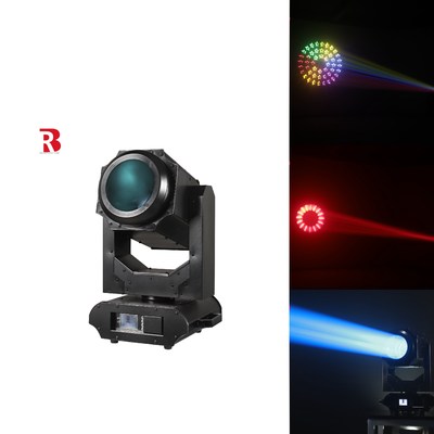 8 + 16 Prism Di chuyển đầu chùm ánh sáng sân khấu 180 ° Hiển thị đảo ngược