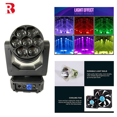 Trình chuyển động đầu sân khấu Beeye ZOOM quay chùm 7pcs 40W