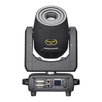 Tần số định số Laser 3D Ring RGB Animation Patterns Moving Head Light